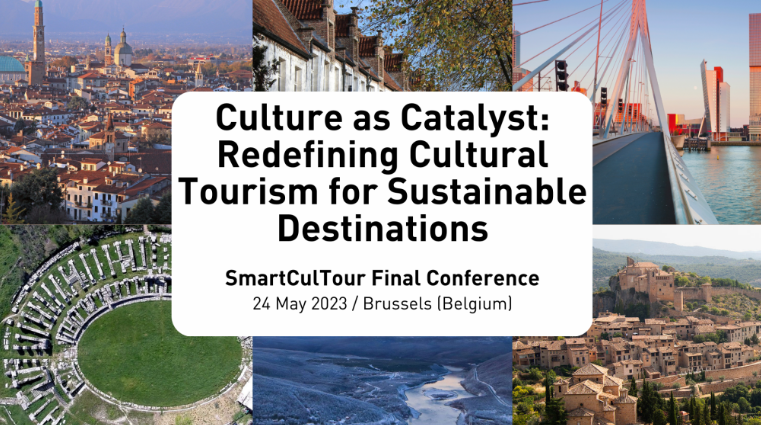 📷 Yesterday our Senior Project Manager, Giacomo Lozzi, joined the @SmartCulTour Final Conference. ➡️Are you curious to learn how #livingLabs can foster local culture & tourism? Read more here: bit.ly/3MUZmSY @UNESCO @KU_Leuven @visitflanders #SmartCulTour #tourism