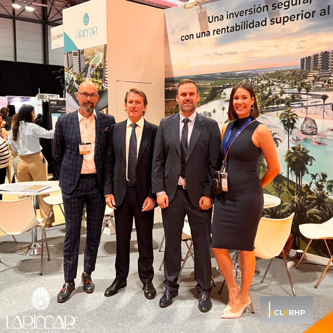 clerhp's tweet image. 🗣️Hoy comienza SIMA 2023, y nuestra empresa CLERHP, presentará en IFEMA el proyecto de @LARIMARCITY en el mayor Salón Inmobiliario de Europa.

Seguimos creciendo y haciendo mas solido el desarrollo de la primera Smart City del Caribe.