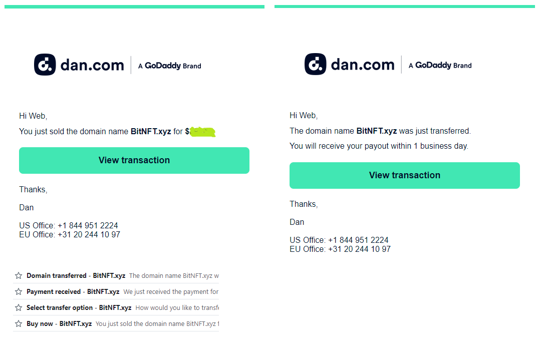 DomainCX's tweet photo. Sold #NFT domain on 23-May-2023 via @Undeveloped
Handreg in 2021
Two years hold
I have 6000+ #domains, I also sell at wholesale price, extension or keyword wise, dm for bulk purchase 👉 #com #io #xyz #nGTLDs ✌️😀
#domain @xyz #selfcustody #bitcoin #pepe #nfts #metaverse #ai https://t.co/TRRX9v4nJs