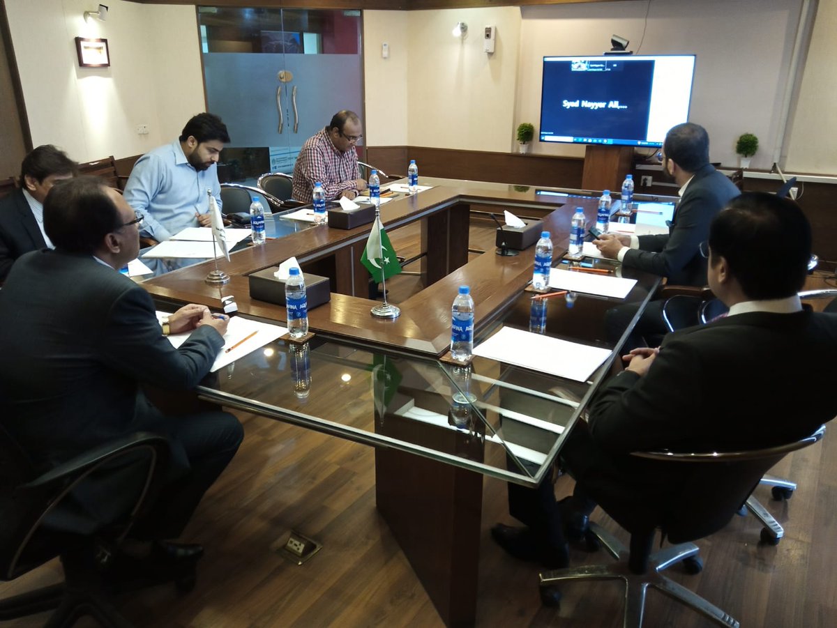 EODBSindh's tweet photo. Secretary Investment Sindh,  Dr. Syed Mansoor Abbass Rizvi chaired a  2nd meeting on MIRS ( Modernized Inspection Regime System) with @PITB_Official  relevant agencies and stakeholders. https://t.co/xnzhOyOS7p