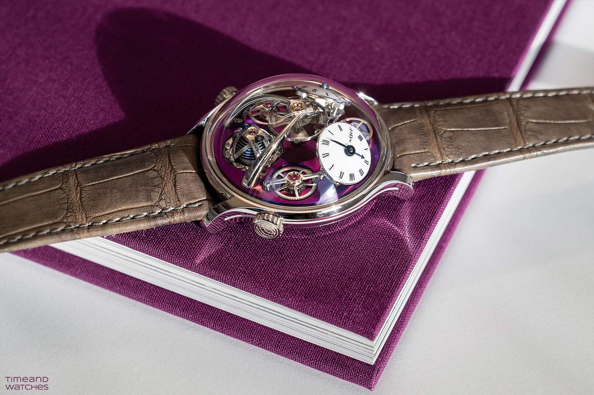 time_watches's tweet image. The new #LMX #ParisEdition by #MBandF, also nicknamed LMX #DeepPurple for its striking  #purple sunray dial. Details and pricing at timeandwatches.com/2023/05/mb-lmx… #independentwatchmaking