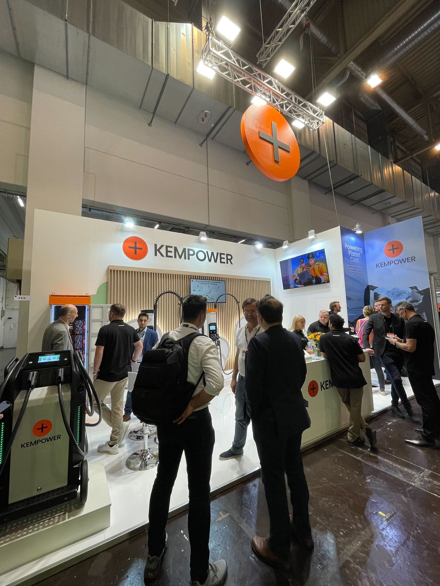 KempowerOyj's tweet photo. Day 2 at @EworldEssen is in full swing! Allow us to show you the way to our stand 616 in hall 4 🧡⚡️
Are you at the event this week?🇩🇪
Come say hello! #eworld23 #eworldessen #evcharging https://t.co/waHZIBgFin