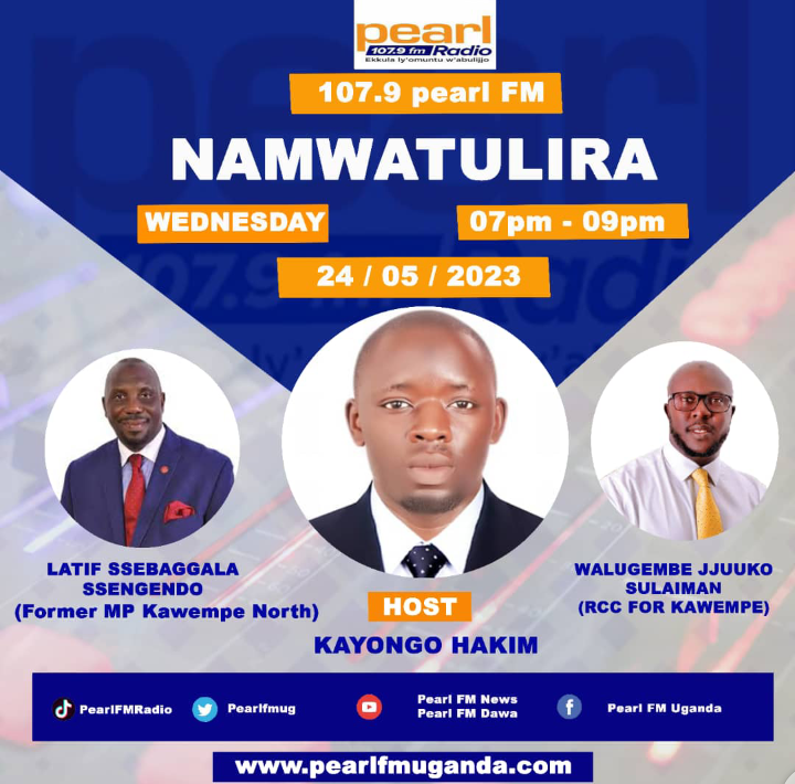 pearlfmug's tweet photo. @pearlfmug #pearlfmupdates
NAMWATULIRA: Don't miss today from 07pm up to 09pm at 107.9 pearl FM https://t.co/MsFEc3A52i