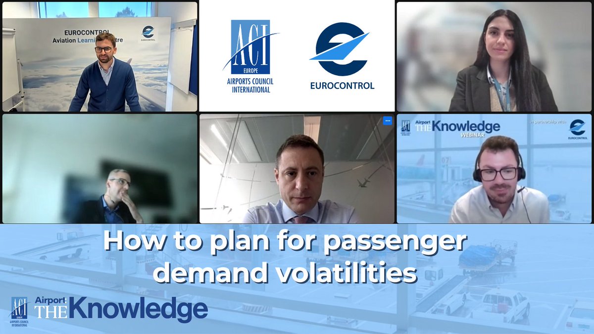 ACI EUROPE (@aci_europe) on Twitter photo 📢 Thank you to all panellists and attendees for joining our webinar "Planning for passenger demand volatilities" a partnership between <a href="/ACI_EUROPE/">ACI EUROPE</a> and <a href="/eurocontrol/">EUROCONTROL</a> Aviation Learning Centre!
Your valuable insights and participation made it a great success. ✈️ 📢 Thank you to all panellists and attendees for joining our webinar "Planning for passenger demand volatilities" a partnership between <a href="/ACI_EUROPE/">ACI EUROPE</a> and <a href="/eurocontrol/">EUROCONTROL</a> Aviation Learning Centre!
Your valuable insights and participation made it a great success. ✈️