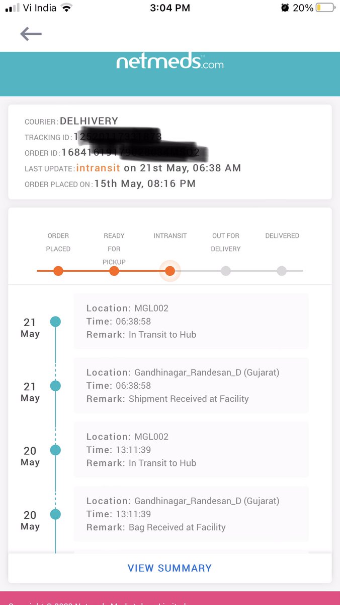Have some shame @netmeds @delhivery . It’s been 4 days the parcel is in my city & still no delivery. I’m given empty promises. Such is callousness & apathy. These are medicines. @jagograhakjago these people have been indulging in making false promises. 1 day delivery, It’s 9 days
