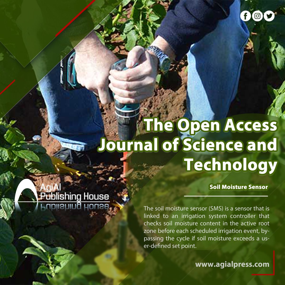 Soil moisture sensors do not directly detect water in the soil. They instead track changes in another soil parameter that is related to water content in a predictable fashion.

Articles on this topic are Welcome.

 #research #soilmoisture  #soiltesting #soilhealth #soilscience