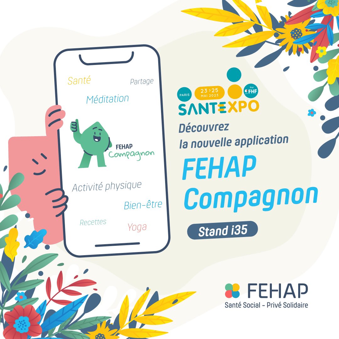 Donnez un coup de pouce à votre santé : découvrez notre nouvelle application mobile l’application lors de #santexpo 

fehap.fr/jcms/navigatio…