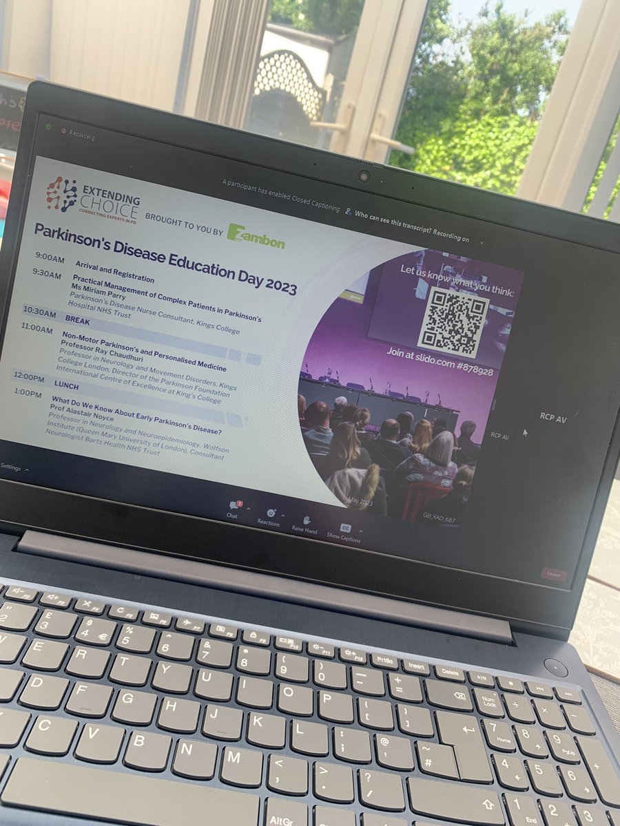 KarinaP05573204's tweet photo. Interesting start to the day discussing the management of patients in the complex stage of Parkinson’s! #ExtendingChoice @ZambonPharma https://t.co/mRAA0VroAr