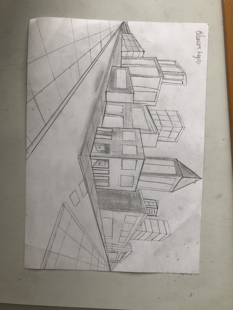 JamesORiordan2's tweet photo. Nice way to finish 1st year graphics rotation with a great group of @lecheiless students completing a perspective drawing #graphics #perspective https://t.co/ocv7LD73SB