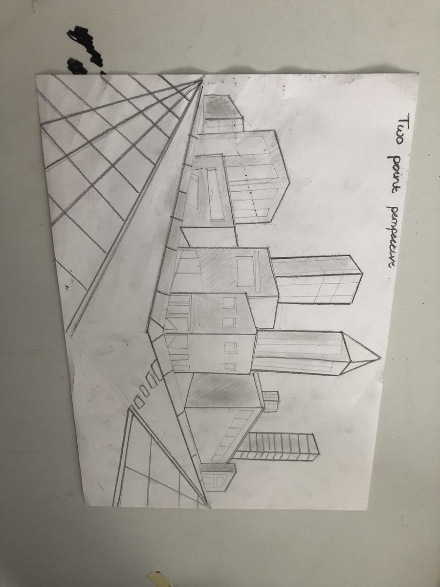 JamesORiordan2's tweet photo. Nice way to finish 1st year graphics rotation with a great group of @lecheiless students completing a perspective drawing #graphics #perspective https://t.co/ocv7LD73SB