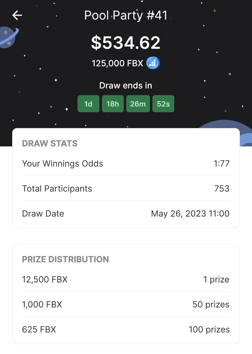 finblox's tweet photo. 🌊 Join the @finblox Pool Party - Special Rewards: 125,000 $FBX Tokens! 🎉

Hurry, there's only 1 day left to make a splash at the Pool Party! 

Boost your odds of winning by topping up your account, inviting friends to join Finblox, or holding more FBX tokens. 

Don't miss out on this incredible opportunity! 🏊‍♂️💦 
https://t.co/Lf7YdubD1K

#Finblox #PoolParty #Giveaway #airdrop #AirdropCrypto