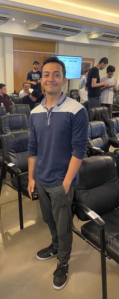 AdhamEssamet's tweet image. Happy to be here! ❤️❤️❤️
#cyberx_must #cyberx_egypt