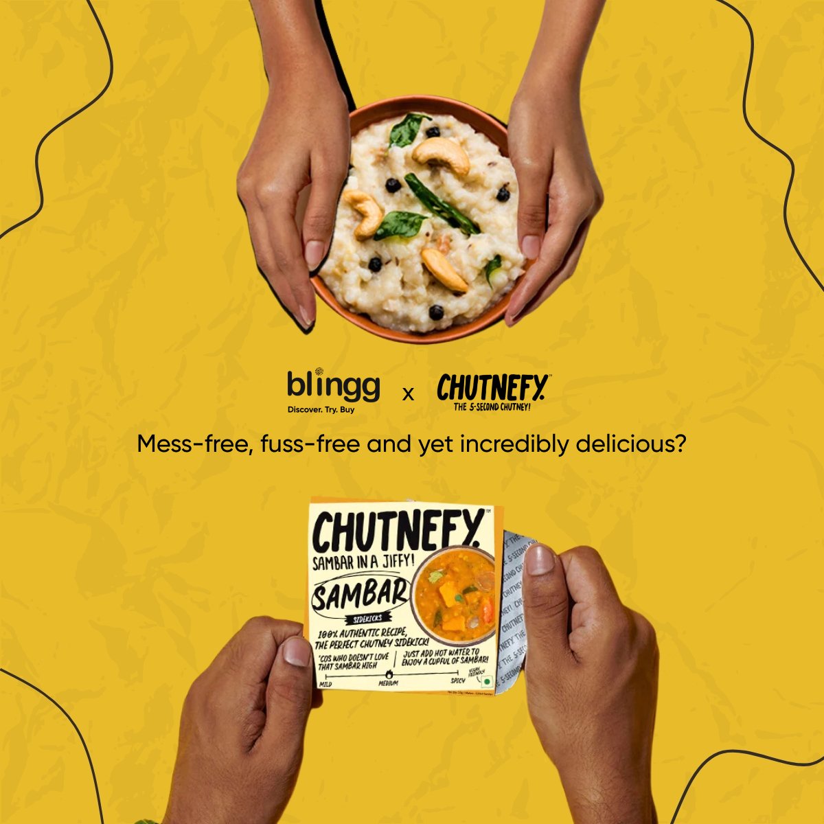 blingg_club's tweet image. Unlock the flavor revolution with #Blinggbox! Fast, easy, and oh-so-tasty chutneys, now FREE with your subscription. Get yours today! #FlavorfulDelights #QuickandDelicious #ChutnefyMagic