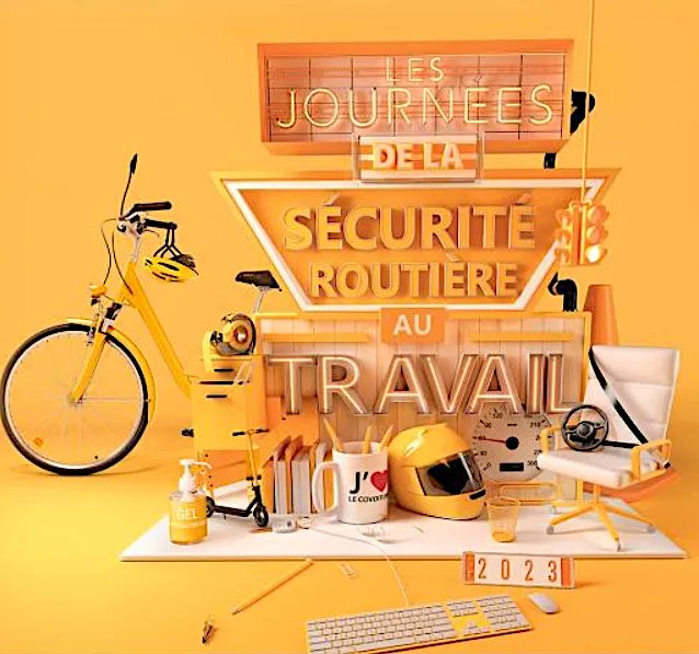 Mobilisation pour la sécurité routière au #travail 💼 
RAPPEL – Participez aux Journées dédiées à ce risque, du 22 au 26 mai, et sensibilisez vos #collaborateurs 🤝 
buff.ly/3MH5ZIC
<a href="/RoutePlusSure/">Sécurité routière</a>