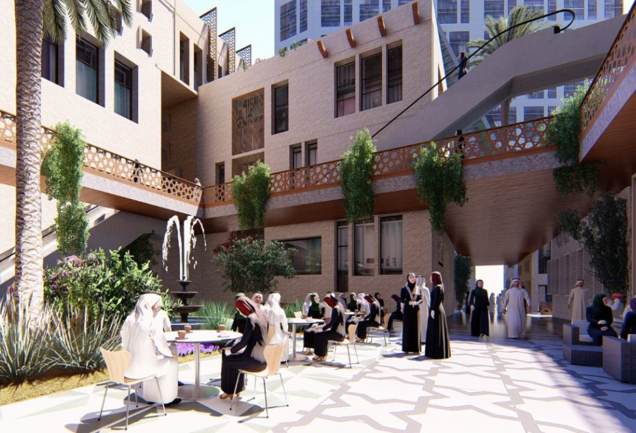 RMJM_'s tweet image. The Rua Al Haram is a mixed-use first-class project on a highly strategic and unique plot of land immediately opposite the Haram Mosque in the holy city of #Makkah, Saudi Arabia, creating a comfortable, fulfilling and memorable visit. #culturalarchitecture #RMJM