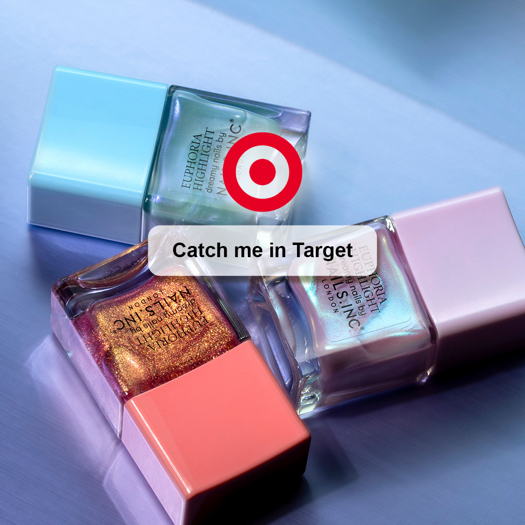 Hey Target fans!✨ Have you shopped our Euphoria Highlight range <a href="/Target/">Target</a> yet? ✨ 

These pearlescent polishes are all about the shade-shifting magic, so collect them all to amp up the iridescence ✨ Which shade will you be shopping next?