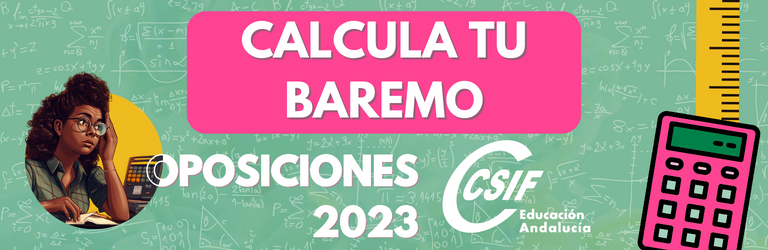 6️⃣ QUEDAN 6 DÍAS PARA PRESENTAR LOS MÉRITOS - PREGUNTAS FRECUENTES Y CALCULADORA
El 30 de mayo finaliza el plazo para presentar los méritos del baremo de las #oposiciones de 2023.

Aquí  os dejamos una calculadora para que puedas conocer la puntuación de tu  baremo y las