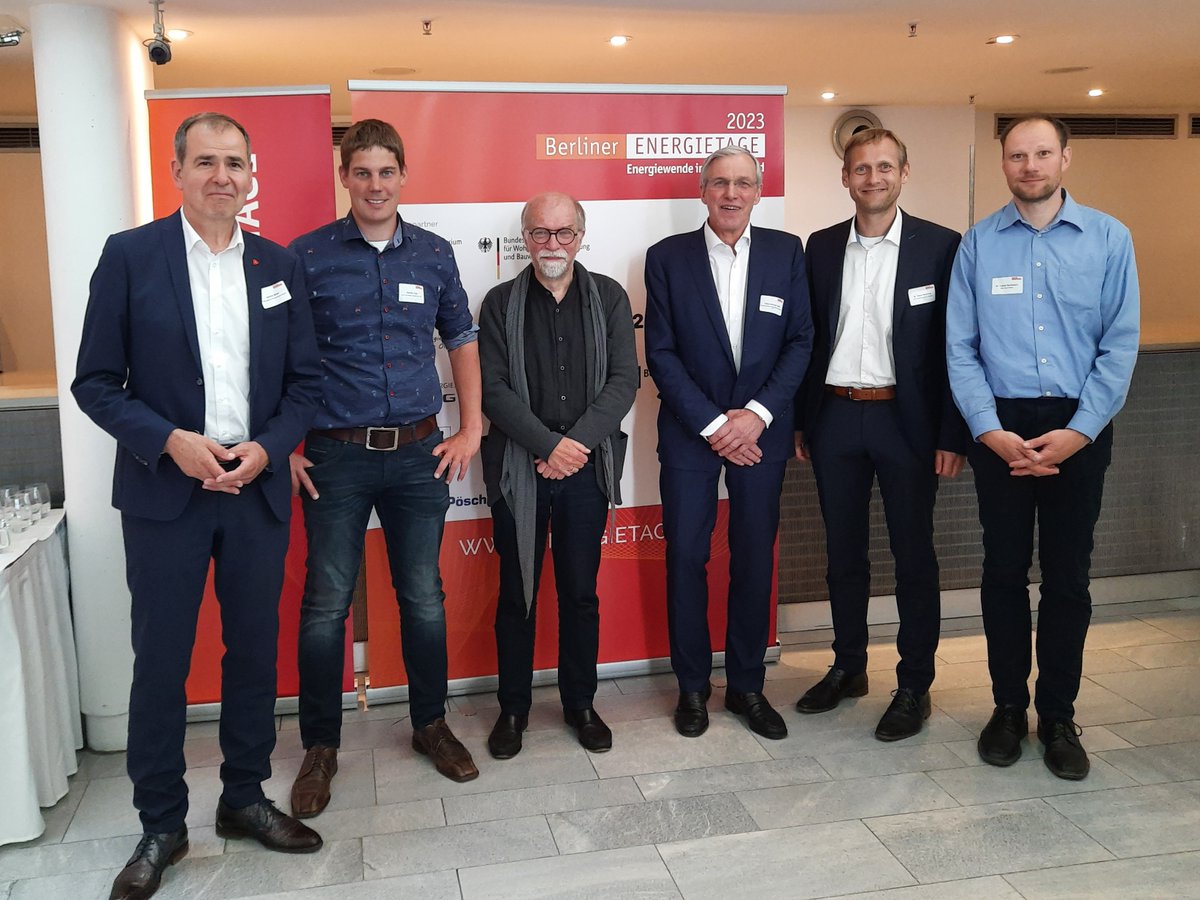 #ENERGIETAGE 2023 - Diskussion mit politischer Dimension mit den Profis für #KWK, #Wärmepumpe, #Speichertechnologie und kommunale Versorgung: #erneuerbare Energien bilden ein ideales Team mit KWK - Die Konkurrenz zwischen den Systemen gibt es nicht!