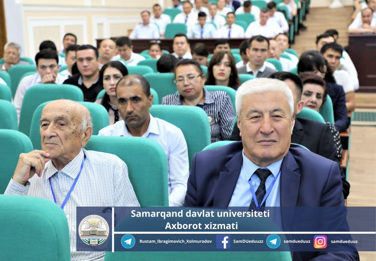 #Халқаро_конференция
 "Нанофотоника, метаматериаллар ва фотовольтаика" III халқаро конференция йиғилиши Седжонг университети физика ва астрономия кафедраси профессори, Корея физиклар жамияти президенти Суклюн Ҳонгнинг маърузаси билан давом этмоқда...