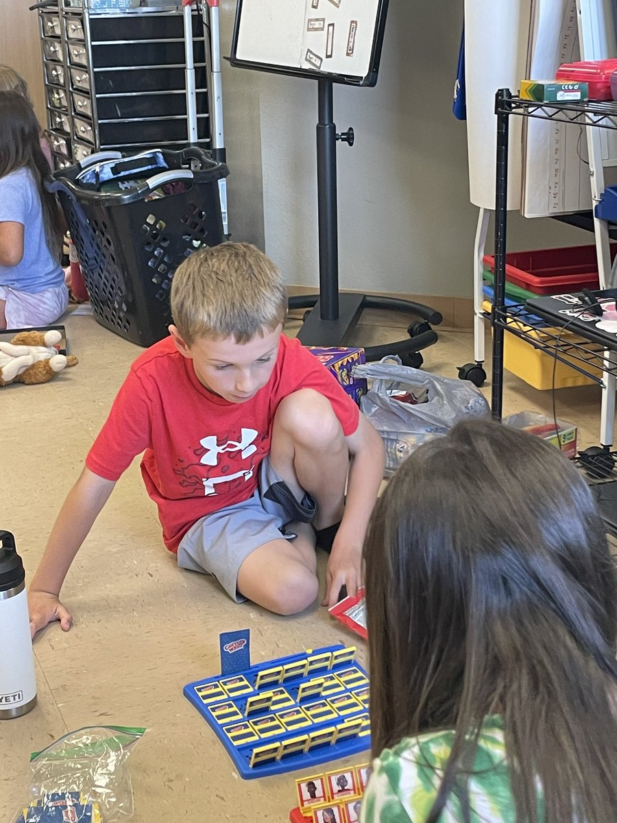 AllysonRotan's tweet photo. Final days of second grade game day fun! #STEAMatStribling https://t.co/GJ51zvN3Uo