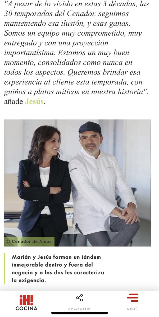 Hace 30 años creamos el mágico Cenador de Amós. Con platos únicos y exquisitos, somos el único lugar con 3 estrellas en la región. Nuestros ingredientes frescos y técnicas vanguardistas nos llevan a un viaje gastronómico. ¡Este año celebramos tres décadas de excelencia!