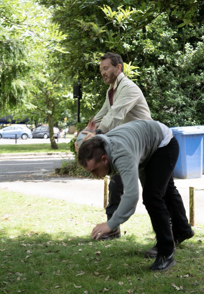 Pow! Burton (Nick Moran) takes out BlackJack (Mackenzie Proll) in a hard hitting scene from RENEGADES which has been nominated in the BEST ACTION category at the NATIONAL FILM AWARDS please #SupportIndieFilm and cast your vote! <a href="/NATFilmAwards/">National Film Awards</a>