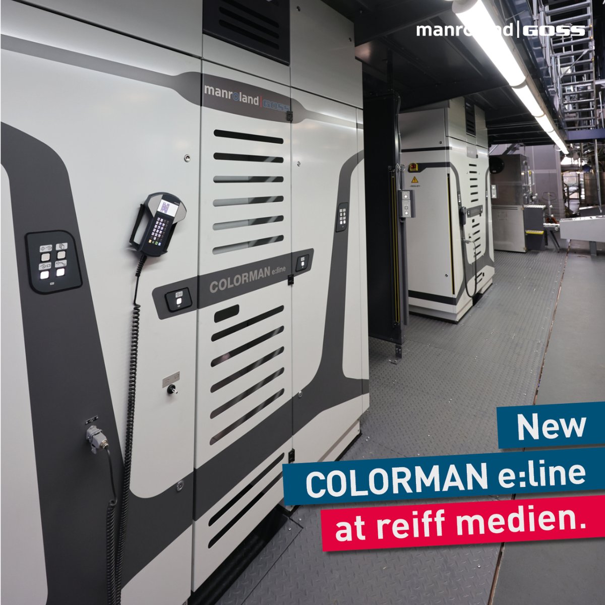 manrolandGossUK's tweet photo. #Newspaper #Print & #Publishing: Why is it a good idea to invest in modern #newsprint kit in times of digitization? See details of the investment of reiff medien, which recently ordered a new #COLORMAN e:line from #manrolandGoss: Click here for details: https://t.co/awPBIFh5UM https://t.co/4eEocKPGro