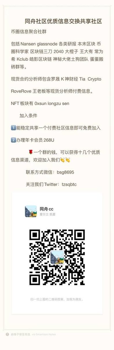 AlmaKin91531773's tweet photo. @0xzhaozhao 精品信息早知道，优质信息全覆盖，每日分析解读信息，VX：531185284 https://t.co/xOjPerx37S