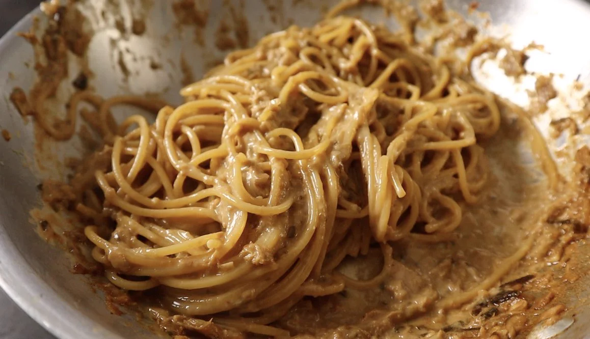 こんなに旨いツナパスタ食べたことある？衝撃的な美味しさ『極ツナパスタ』