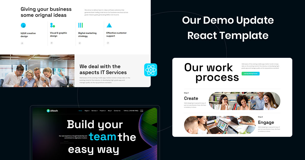 CymolThemes's tweet image. Check out the most recent update of the Altech React for their HTML5 Template designed for IT solutions and multi-services.
👇
themetechmount.com/react/altech/
To Get More Information, Click Below,
👇
1.envato.market/mQ7aZ
#reacttemplate #itsolutions #multiservices #businesssolutions