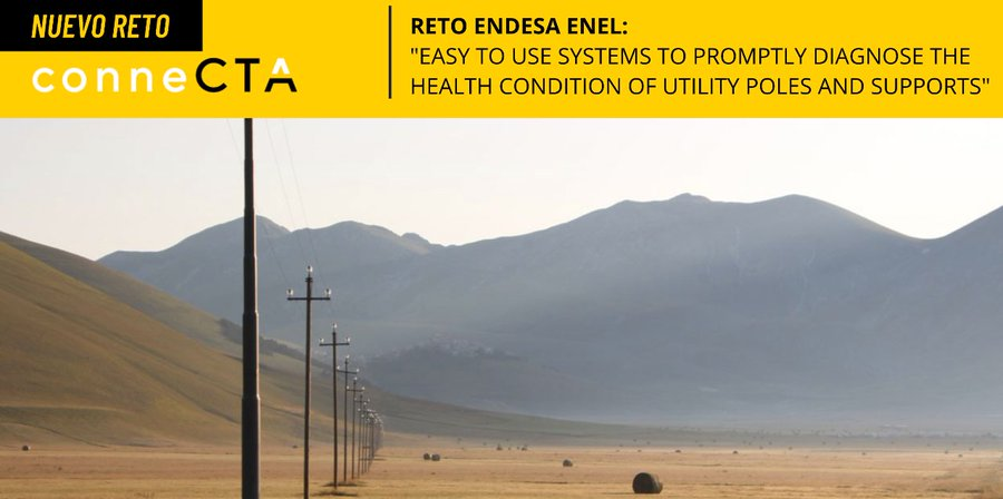 cadesevilla's tweet image. 🆕#Reto #conneCTA de @EnelGroupES de💡@Endesa @CTAndalucia 

🔎Se busca solución #innovadora que permita diagnosticar el estado de postes y soportes de servicios públicos.

⏳Participa hasta el 02 de junio
🖇️bit.ly/3BQnO1N