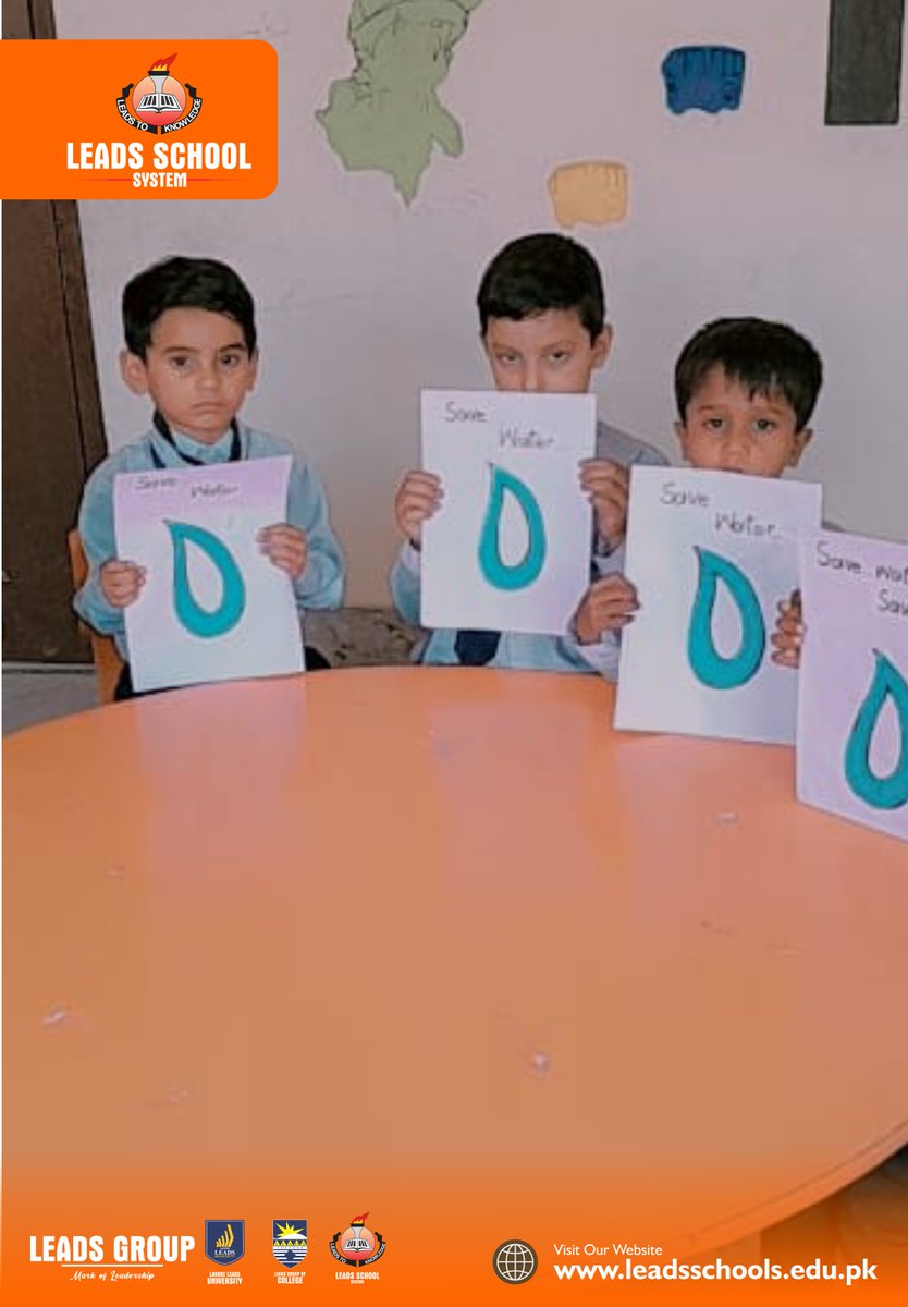 💧 An activity on 'Saving Water' took place at Leads School System, Zubaida Barkatullah Campus Wazirabad! 💦🌍🌱 #SavingWater #WaterConservation #ZubaidaBarkatullahCampus #SustainableFuture