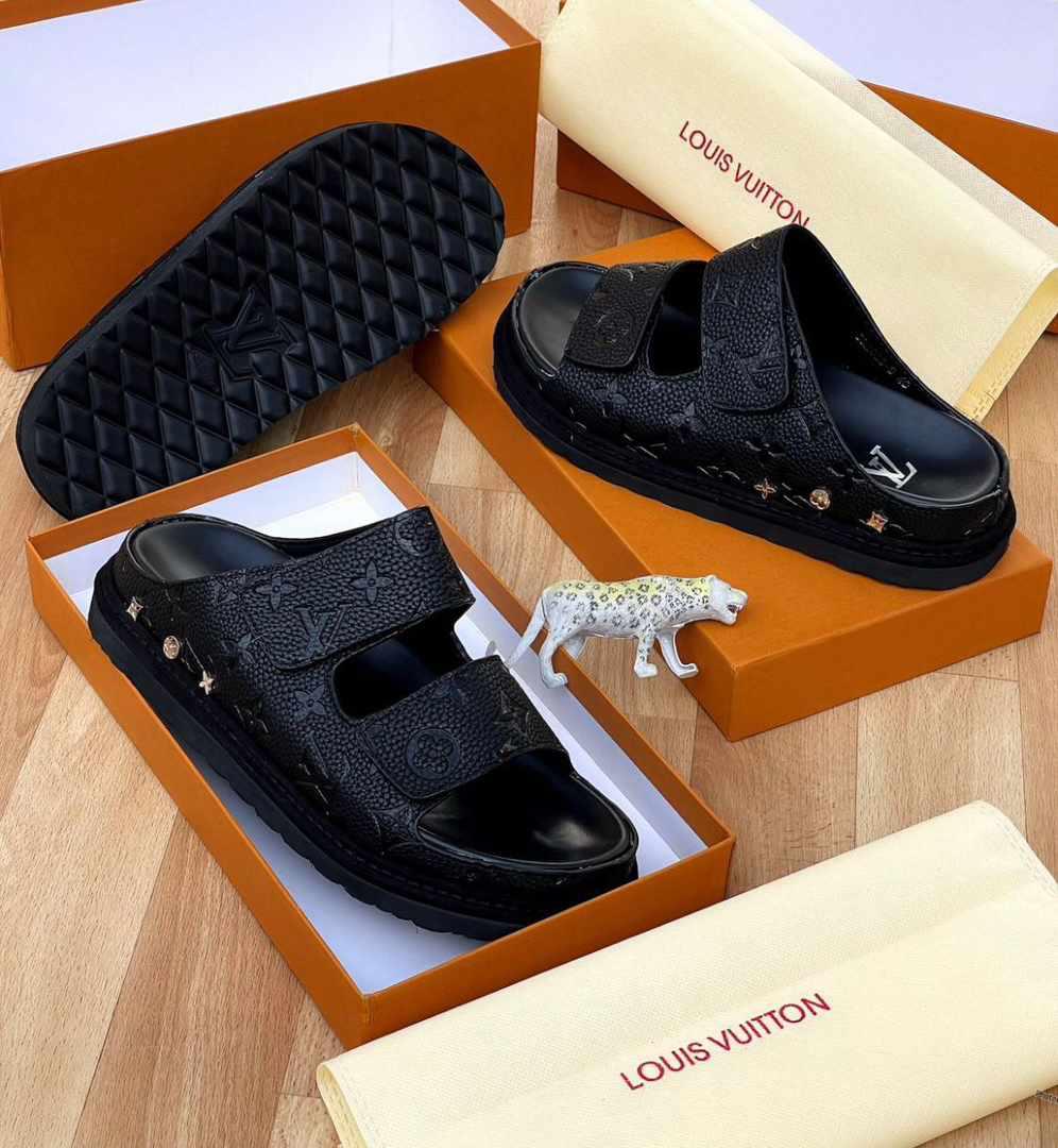 Louis Vuitton, Shoes, Louis Vuitton Birkenstock Sandals 4 New