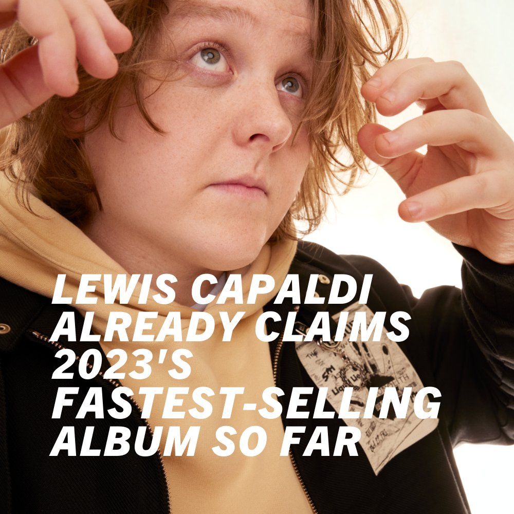 💜 BIG NEWS 💜

Lewis Capaldi (<a href="/LewisCapaldi/">Lewis Capaldi</a>) ALREADY claims 2023's fastest-selling album so far, surpassing Ed Sheeran's opening week 🤯

See #LewisCapaldi's incredible midweek stats here: officialcharts.com/chart-news/lew…

#BrokenByDesireToBeHeavenlySent