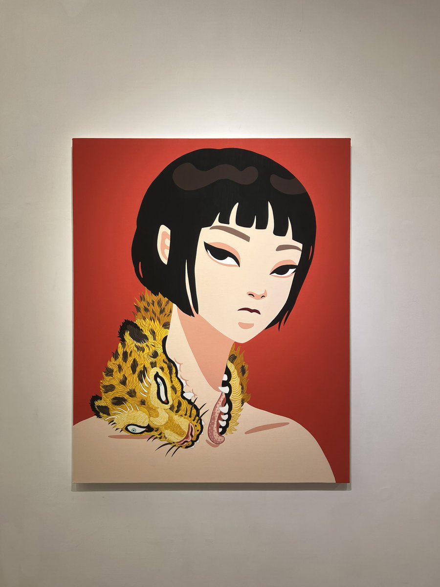 AnyonesThere_tw's tweet photo. Shigeki Matsuyama : Portrait of Dazzle 
FeeBee : Bitten from within 

✨ https://t.co/2Wy0IqHWae