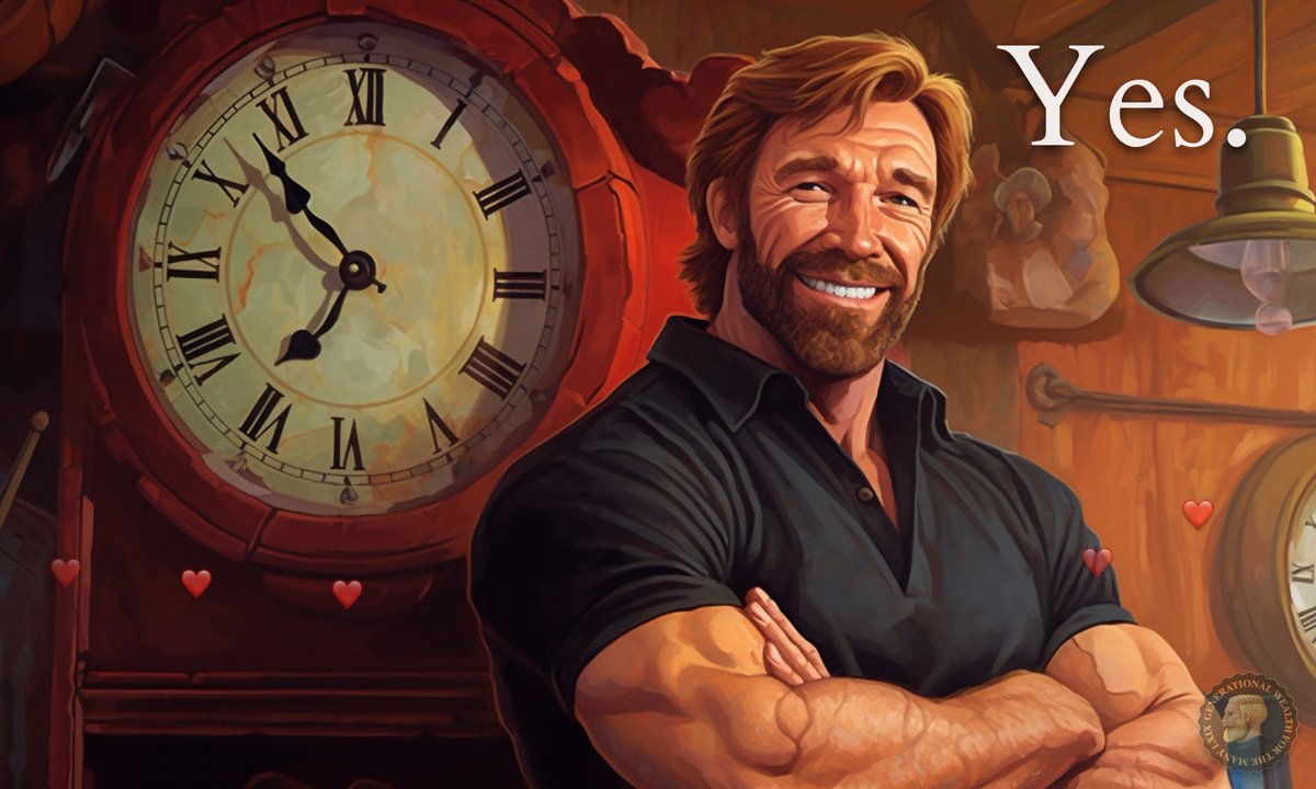 theGENcoin's tweet photo. Time waits for no one. 

Except, Chads. 

Then time waits. 

Be Chad | Buy $GEN https://t.co/ivONDnlifc