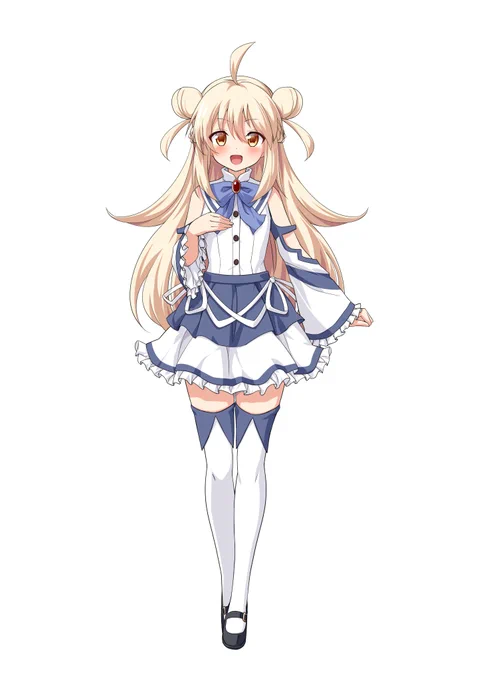 夕輝ひかり様()の音声合成キャラ化プロジェクトに、キャラクター立ち絵を描かせていただきました!! 来年無料配布予定とのことなので、是非是非よろしくお願いいたします!!  