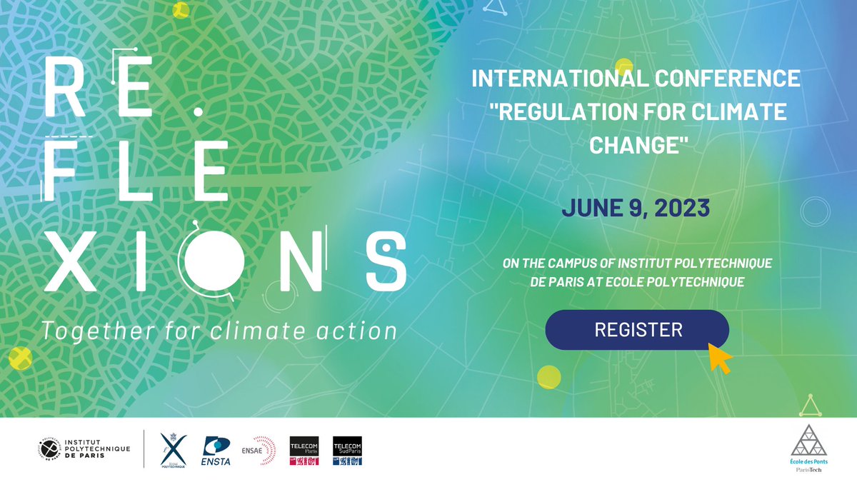 @IP_Paris_ is organizing a unique international conference, REFLEXIONS, an academic and scientific forum on climate change.

More information about the programme and the speakers: reflexions.ip-paris.fr 

#ClimateChange #SustainableWorld #Relexions #SustainableDevelopment