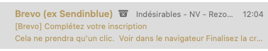 nikovitto's tweet photo. Test de la plateforme de mailing Brevo (ex. sendinblue),  je reçois le mail d'activation dans les spams #oops https://t.co/UkxKzEunA3