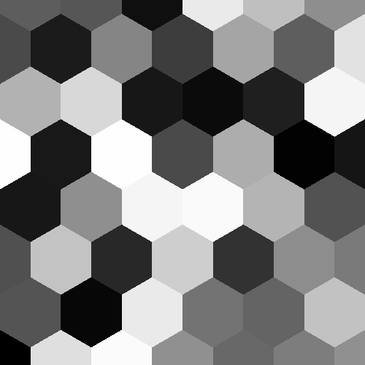 theorist_guy's tweet image. mat2 M=mat2(2,0,1,1.732)/2.;vec2 A=M[0],B=M[1],v=inverse(M)*FC.xy/r.y*6.,id=floor(v);float a=distance(v=M*(v-id),A.yy),b=distance(v,A),c=distance(v,B),d=distance(v,A+B),e=min(min(min(a,b),c),d);o+=fsnoise(id+(e==a?A.yy:e==b?A:e==c?A.yx:A.xx));#つぶやきGLSL twigl.app/?ol=true&amp;amp;ss=-N…