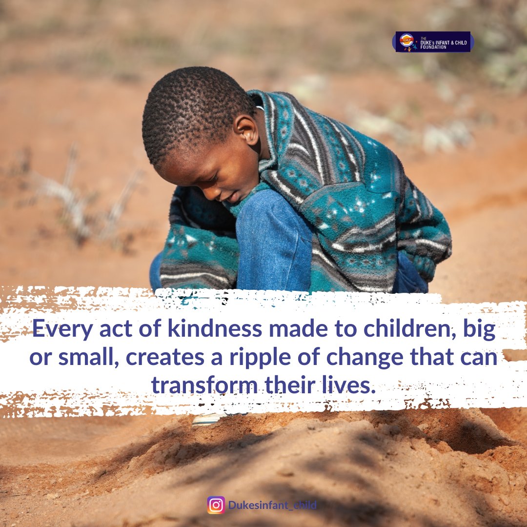 Giving hope and sustenance to children around us empowers them with boldness to keep chasing their dreams.💜

Lend a helping hand to a child today.

#dukesinfantchild #childrengrowth #childrenfoundation #hopeforkids #helpachildsmile #helpachild #happykids #raisingkids