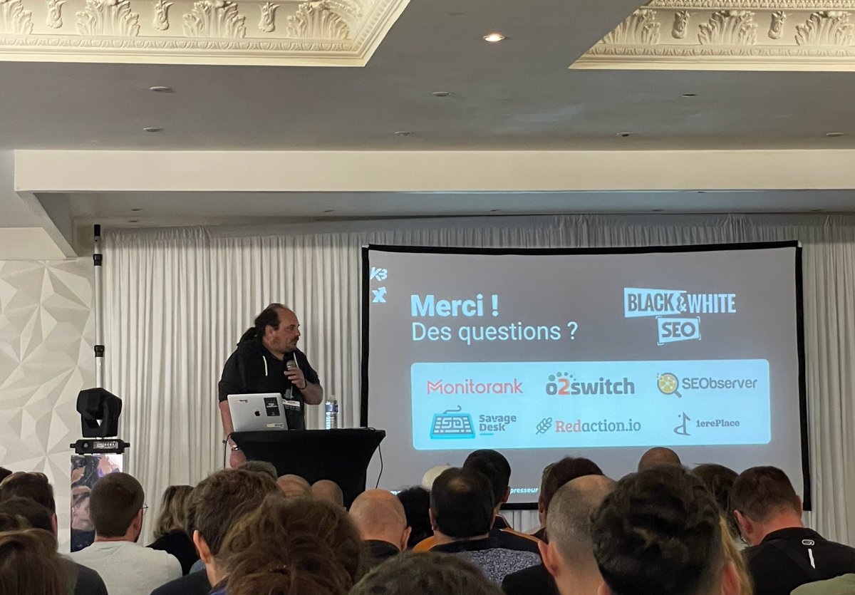 Gis's tweet photo. Conf de dingue de @nikolittlestar On pense souvent aux tips SEO #BWSEO mais on oublie souvent de prendre soin de soi. On est pourtant le moteur de tout. Bravo pour ces mots https://t.co/9DYrb3Syvy