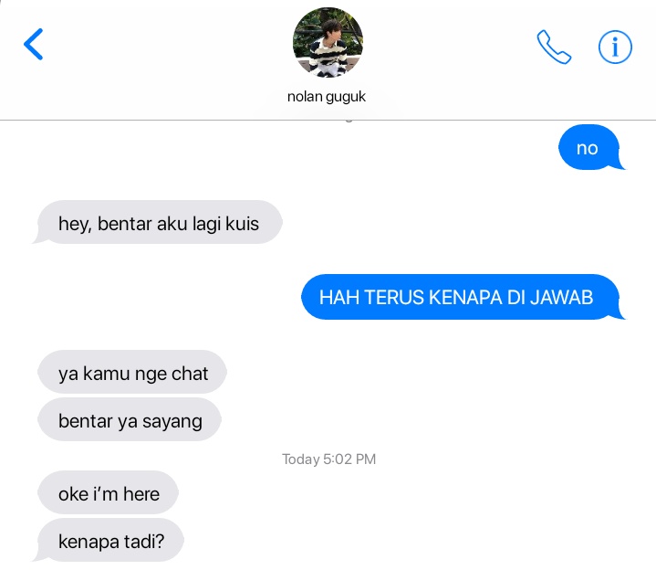 urhachie's tweet photo. bocah cari gara gara tuh ya pasha #napatprom wantwit au.
btw kaisar tuh captain kalo yang mager baca au gue https://t.co/luZiyeMIwV