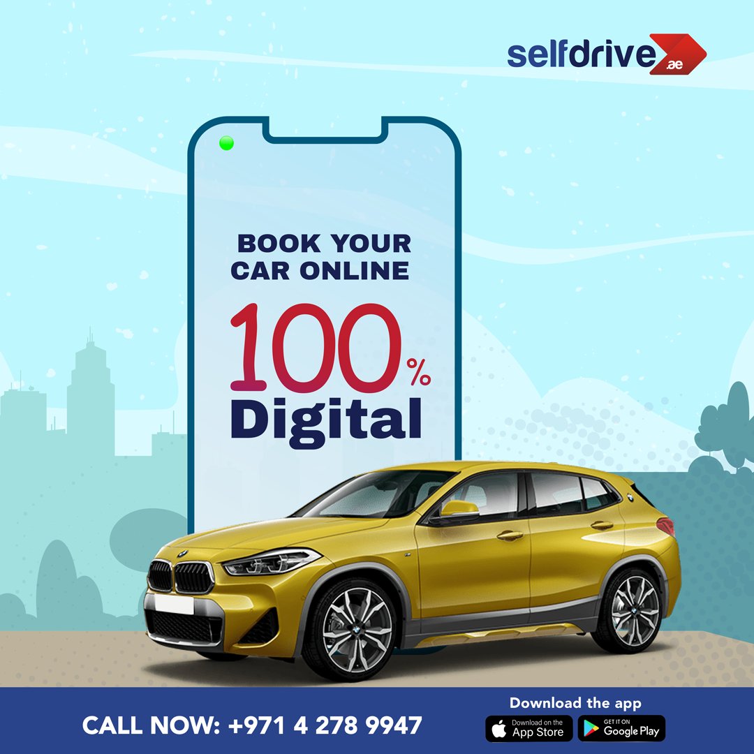 SelfDriveUae's tweet image. Enjoy 100% digital booking and experience convenience like never before.🛣️🚗

Call: +971 4 2789947 (9am-6pm)
Web: selfdrive.ae
APP: selfdrive.ae/m/downloadApp.…

#SelfdriveUAE #CarRental #DigitalBooking #Convenience #SmartChoice