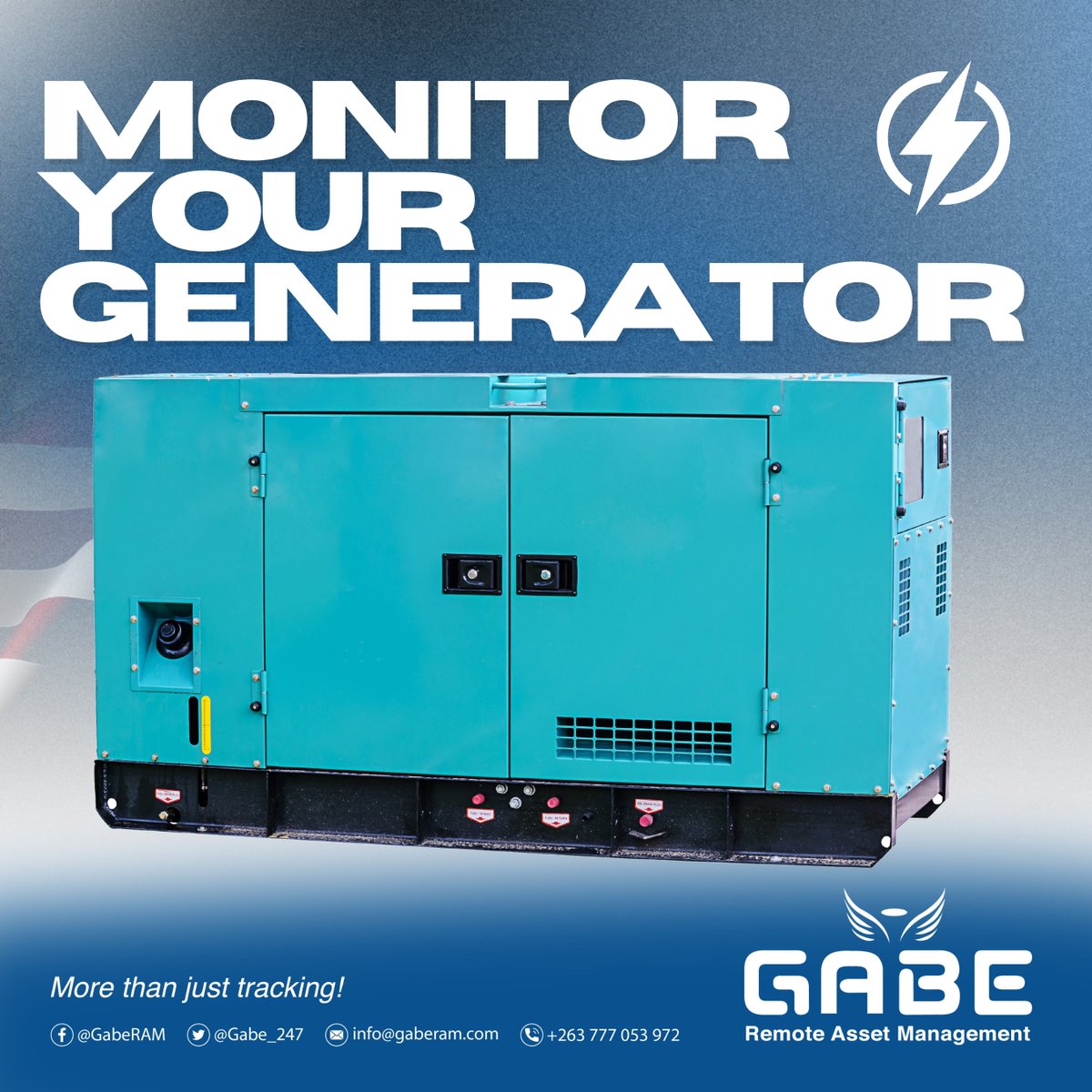 With Gabe you can now monitor and track your generators too #GabeIt

#technology #innovation #africans #vehicletracking #Econet