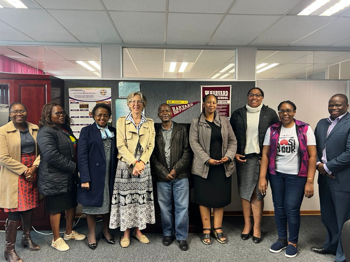 PEswatini's tweet photo. Pact President and Pact Deputy Regional Director for Africa, had an opportunity to meet the Minister of Finance representing the Deputy Prime Minister, and the Ministry of Health’s Principal Secretary. Later, she met with Executive Directors from Pact Local Partners. 
@PactWorld https://t.co/G3DevM0mAE