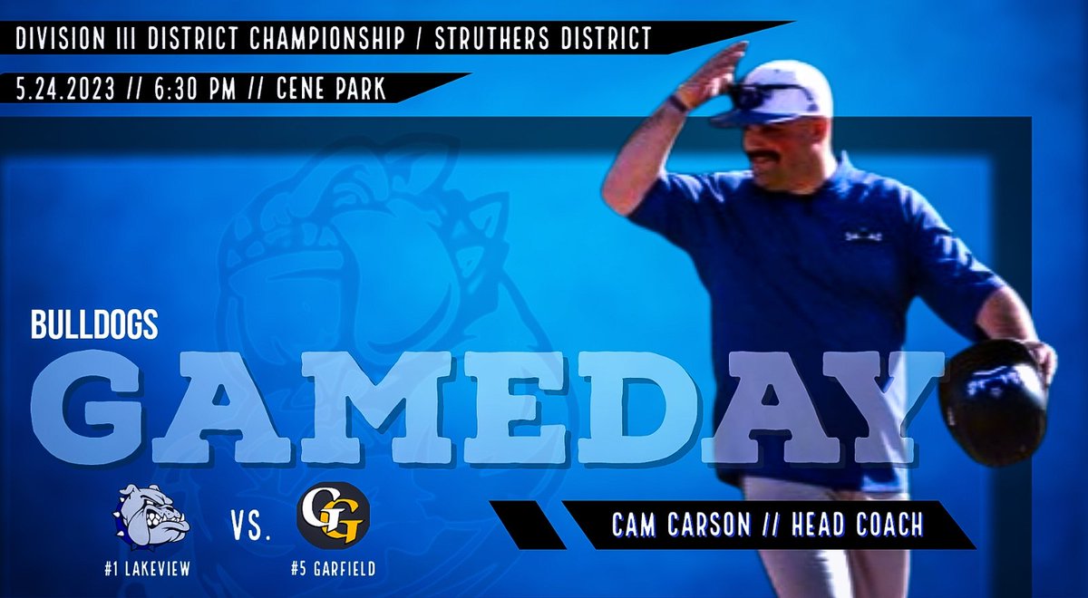 buckalum96's tweet image. He would want one of his players on this but I must give out a special tip of the cap to my former student. Congrats to @CCarson712 on a successful start to your coaching career and good luck today in the District Championship! #LetsGoDogs @WeAreLakeview