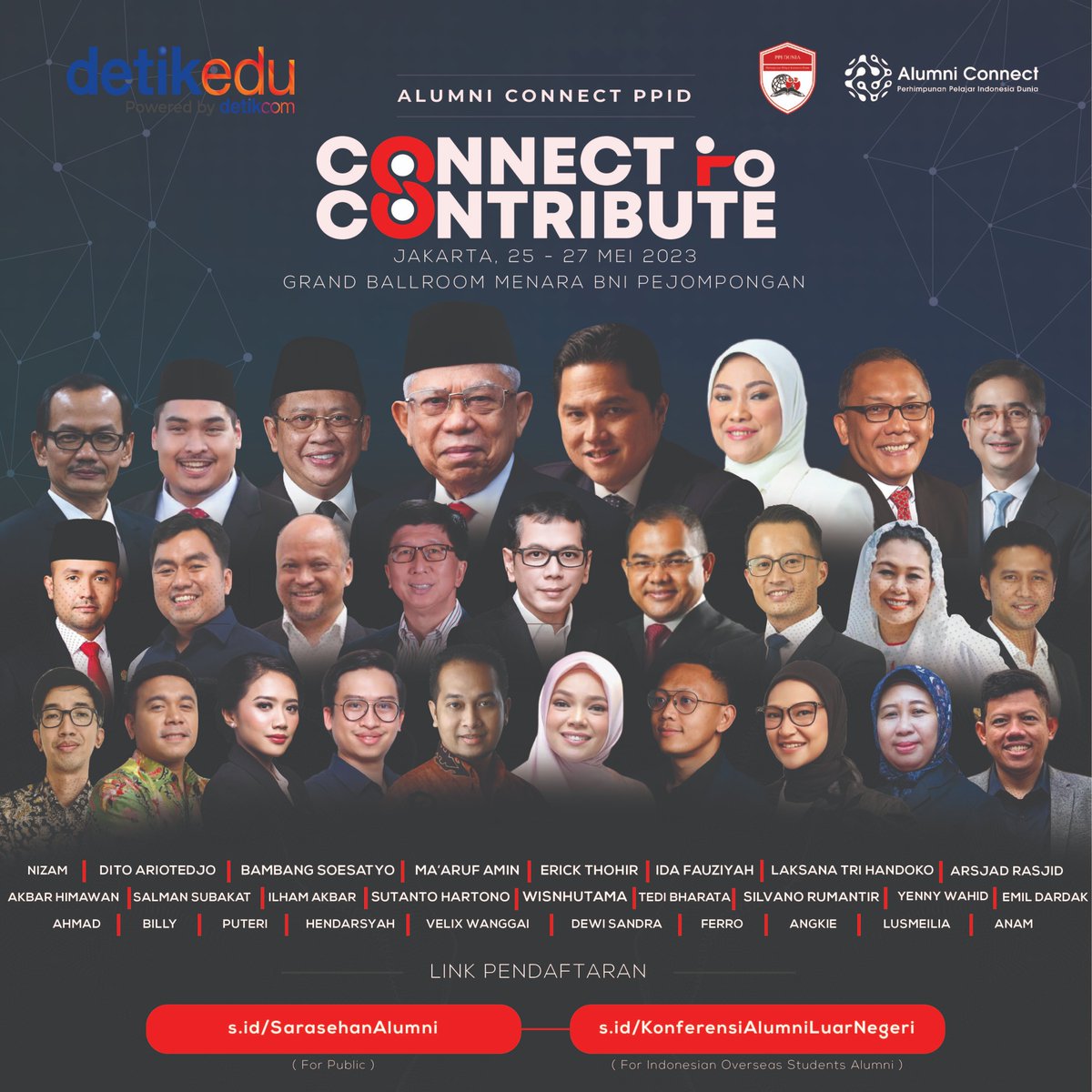 dyouthizen's tweet photo. Alumni Connect, segera hadir !!!

Temui para pembicara terkemuka Alumni Connect Perhimpunan Pelajar Indonesia Dunia dengan tema utama kami, Membangun Kolaborasi Alumni PPI: Kontribusi Untuk Bangsa.

Jangan sampai ketinggalan! https://t.co/CIWAhBQlrI