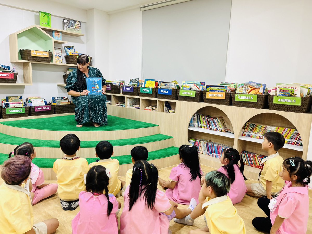 heidibkk's tweet photo. Day 3 of Literacy Week @BCISB included me reading "The Little Blue Tuk Tuk" to our Kindergarten students, participating in Harry Potter trivia, watching a former student turned author be interviewed, and finishing off the day by marking School Wide Writes.
#BCISB
#BCOFFSHORE https://t.co/ofGZzK0B9j