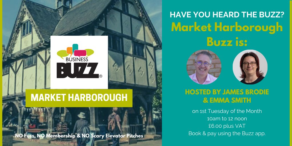 #MHBuzz is back on Tuesday 6th June. Will you be joining Emma and the team? Pop over to business-buzz.org/leicestershire… for all the information and to get your ticket.